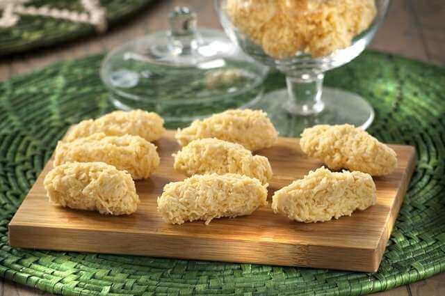 imagem da receita de cocada de maracujá